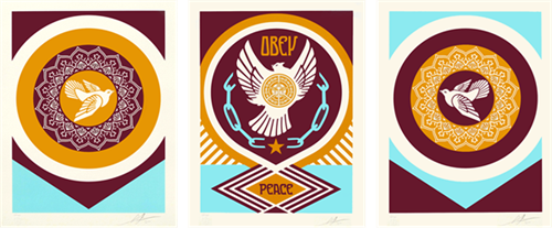 Obey Peace Series 2 (Doves) by Shepard Fairey