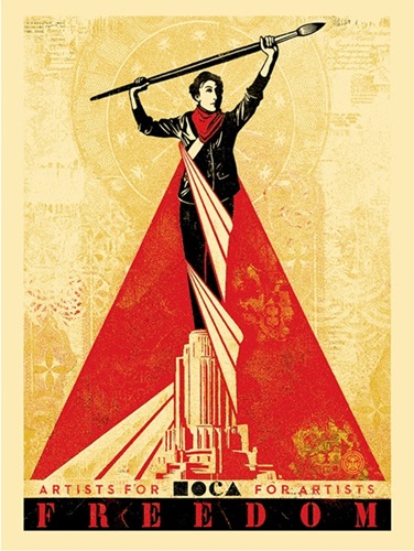 Artists For Freedom by Shepard Fairey