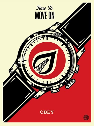 Time To Move On by Shepard Fairey