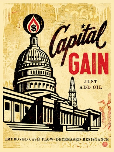 Capital Gain by Shepard Fairey