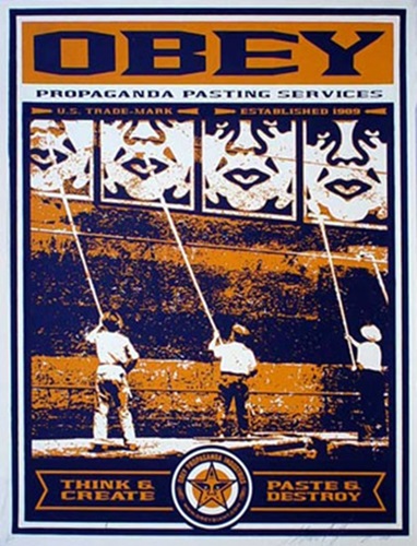 Old School Pasters by Shepard Fairey
