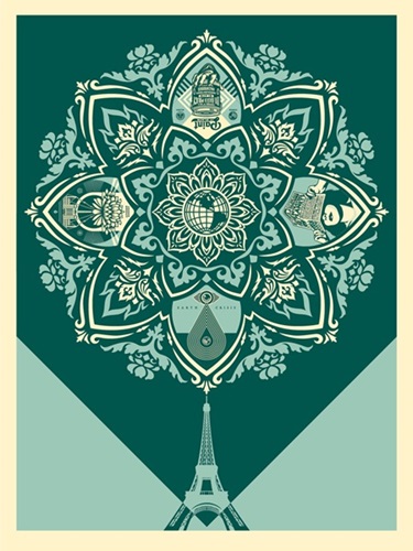 A Delicate Balance 2 by Shepard Fairey