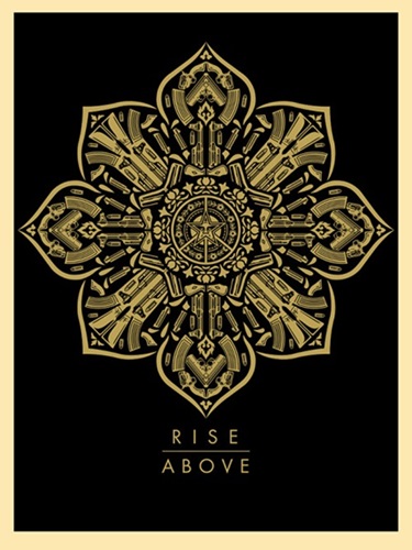 Raise The Caliber - Rise Above by Shepard Fairey