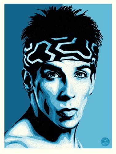 Zoolander Blue Steel by Shepard Fairey