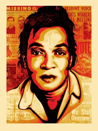 American Civics - Voting Rights by Shepard Fairey