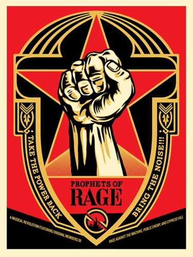 Prophets Of Rage by Shepard Fairey
