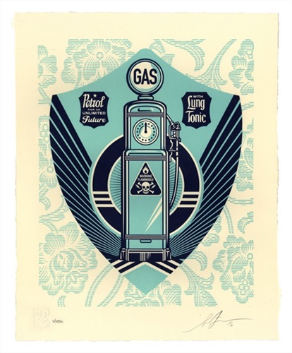Endless Power Letterpress by Shepard Fairey