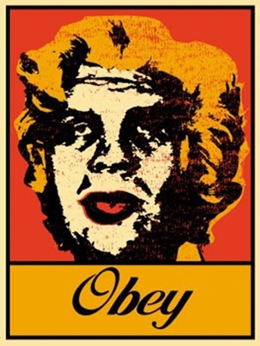 Marilyn Warhol by Shepard Fairey