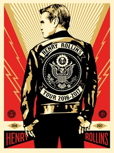 Henry Rollins Tour 2016 by Shepard Fairey