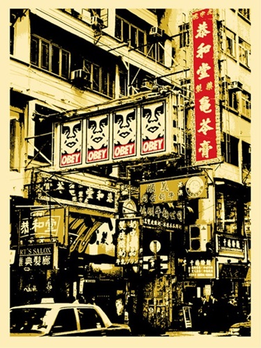 Hong Kong Visual Disobediance by Shepard Fairey