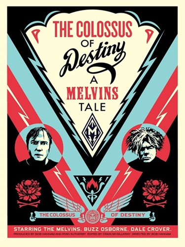 Melvins Colossus by Shepard Fairey