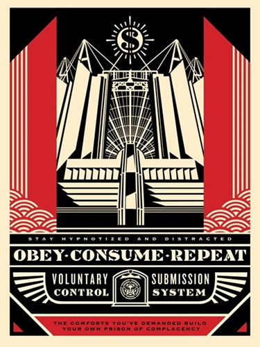 Church Of Consumption by Shepard Fairey