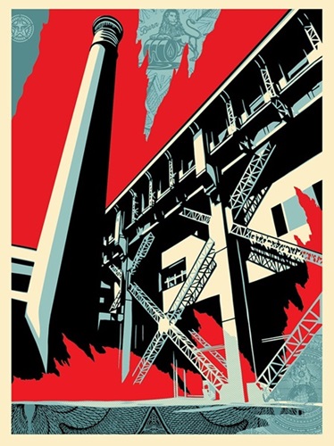 Fossil Factory by Shepard Fairey