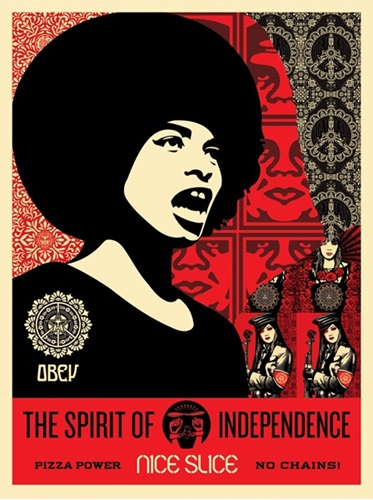 Spirit Of Independence by Shepard Fairey