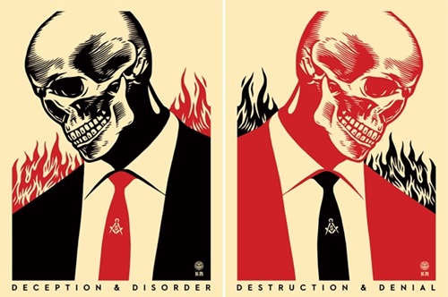Destruction & Denial by Shepard Fairey