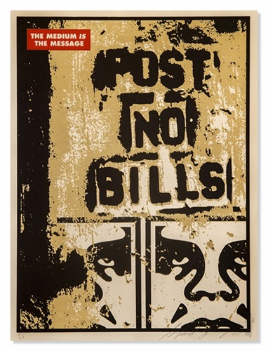 Post No Bills Collage by Shepard Fairey