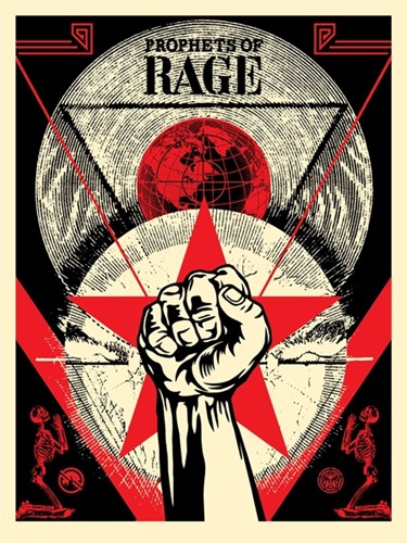 Prophets Of Rage - New Day Rising by Shepard Fairey
