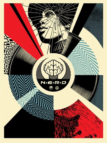 N*E*R*D: Cracked But Unbroken by Shepard Fairey