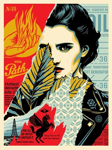 Wrong Path by Shepard Fairey