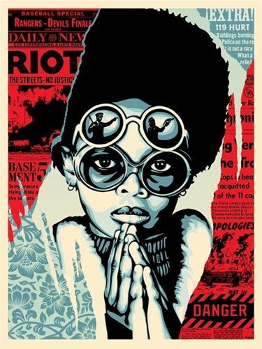 Late Hour Riot by Shepard Fairey