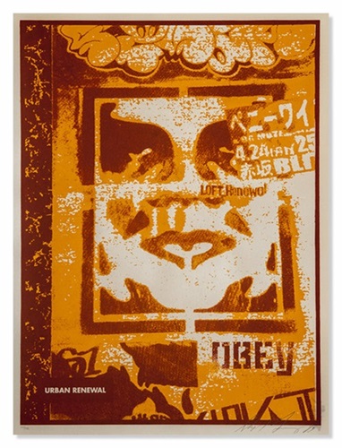 Japan Stencil by Shepard Fairey