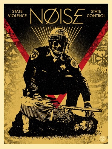 State Violence State Control by Shepard Fairey