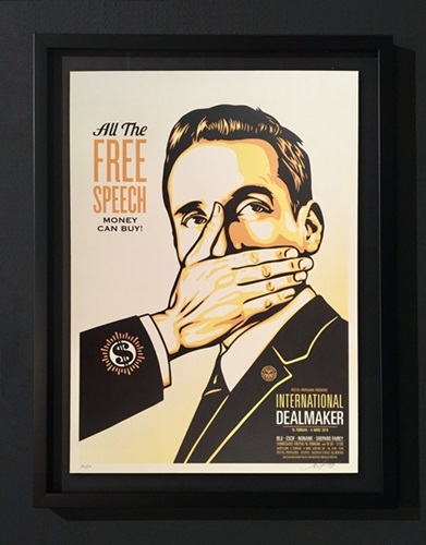 Free Speech by Shepard Fairey