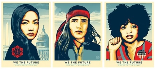 We The Future by Shepard Fairey