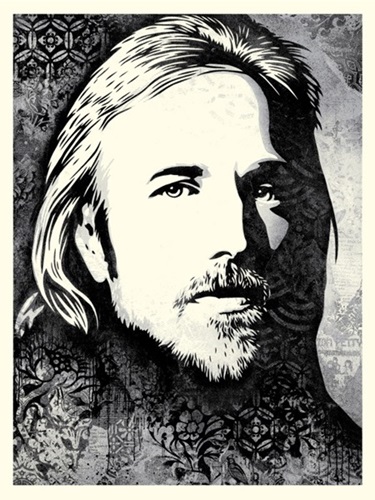 Tom Petty: An American Treasure (Canvas) by Shepard Fairey