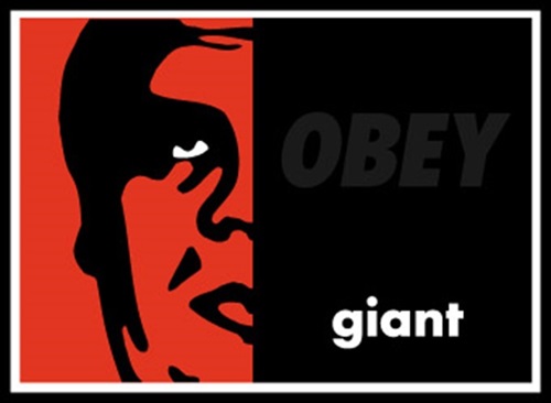 Black On Black by Shepard Fairey