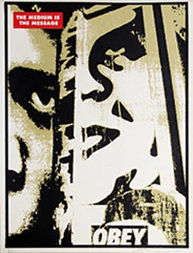 Double Face by Shepard Fairey