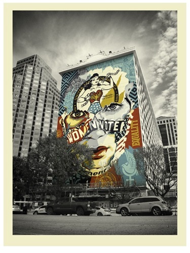 The Beauty Of Liberty And Equality (Austin Mural Version) by Shepard Fairey