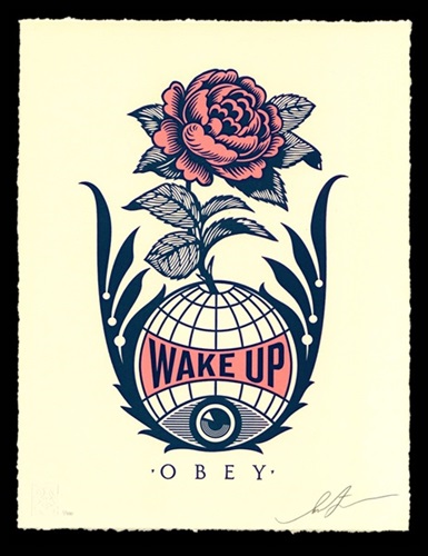 Wake Up Earth by Shepard Fairey