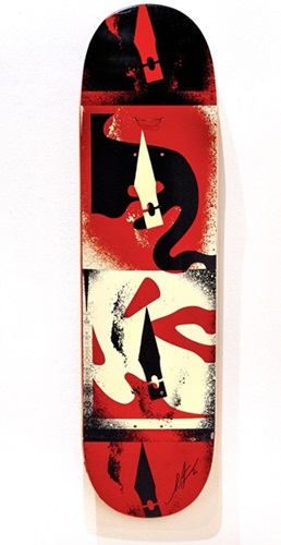 Cut It Up - Do It Yourself (Skate Deck) by Shepard Fairey