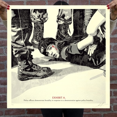 The High Cost Of Free Speach by Shepard Fairey