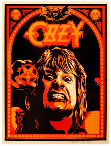 Ozzy (First Edition) by Shepard Fairey