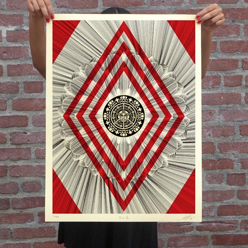 Obey K&S Flower Diamond (First Edition) by Shepard Fairey