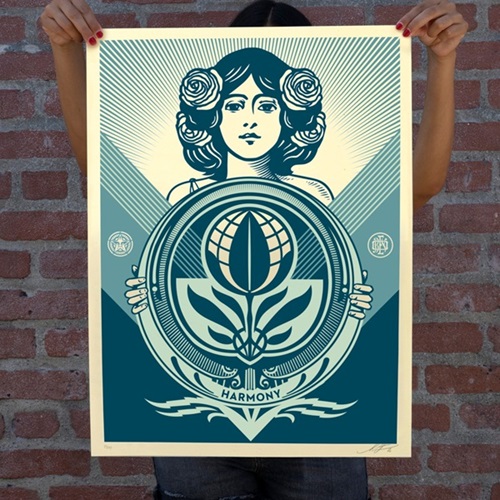 Protect Biodiversity - Cultivate Harmony by Shepard Fairey