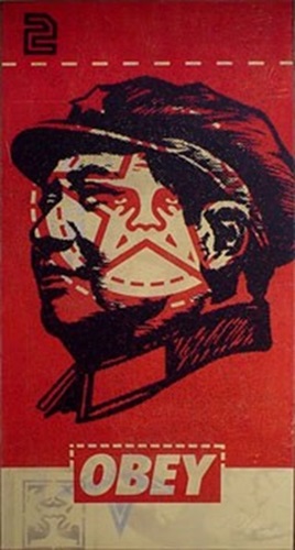Mao Banner by Shepard Fairey