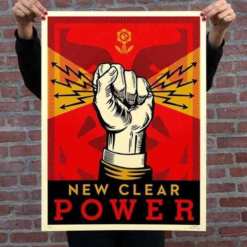 New Clear Power by Shepard Fairey