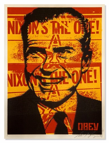 Nixon Poster by Shepard Fairey