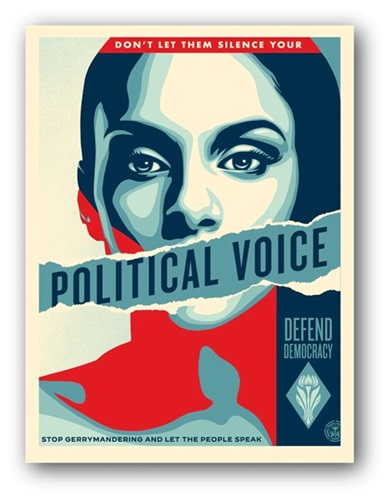 Political Voice by Shepard Fairey