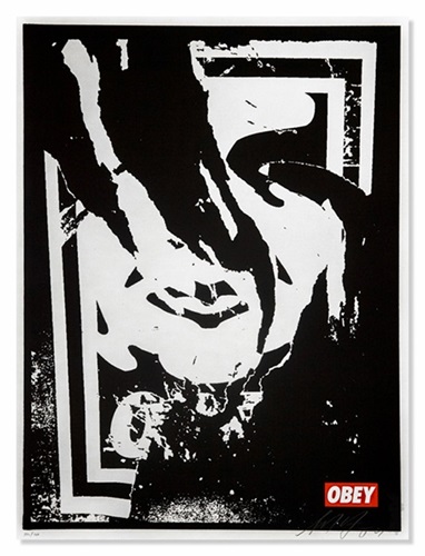 Ripped Poster by Shepard Fairey