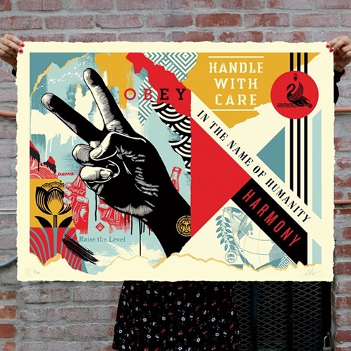 Handle With Care by Shepard Fairey