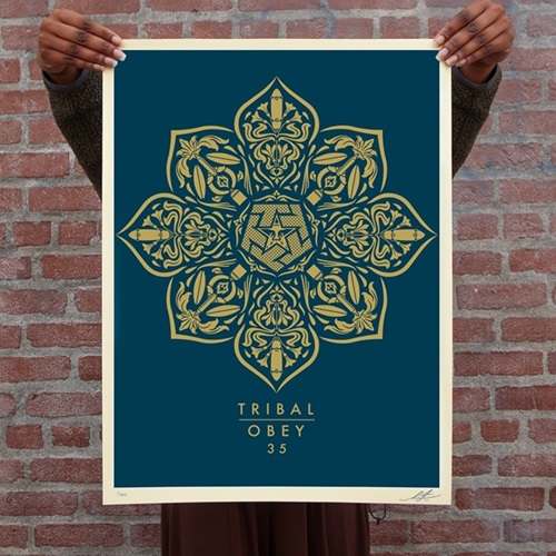 Tribal Anniversary by Shepard Fairey