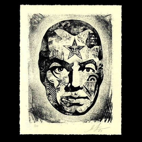Big Brother Letterpress by Shepard Fairey