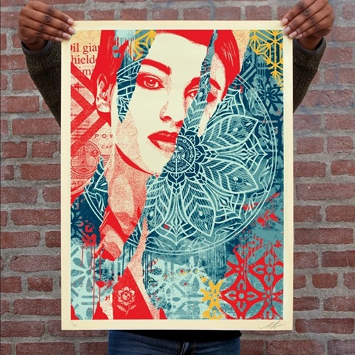 Fractured Harmony by Shepard Fairey