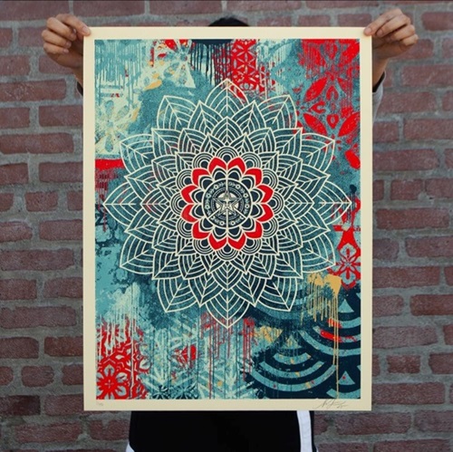 Chaos Mandala 2 by Shepard Fairey