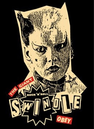 Catwoman Swindle by Shepard Fairey