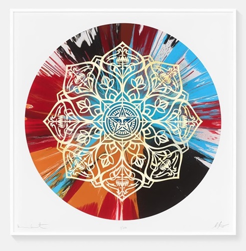 Beautiful Controlling Ornate Mandala 3 by Shepard Fairey